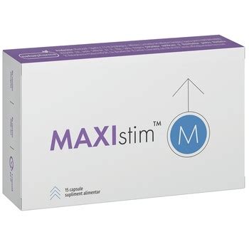 maxistim m pret|Supliment alimentar Maxistim M 15 capsule